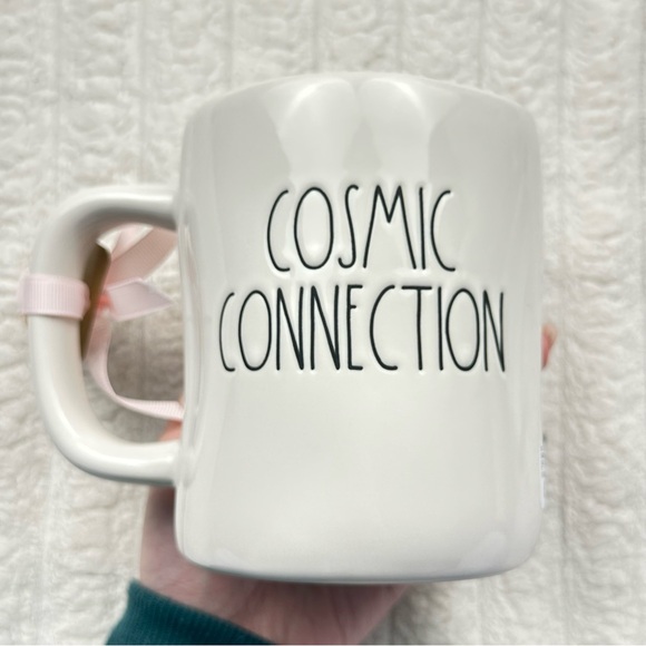 Rae Dunn Stitch Angel Cosmic Connection Mug - Picture 4 of 9